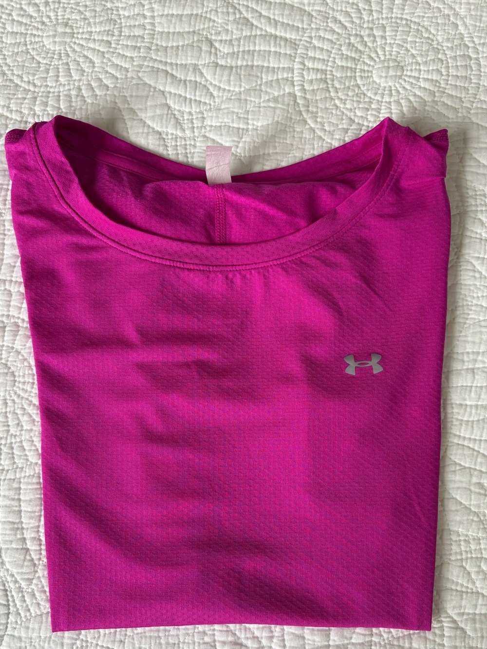 Under Armour Bright Fuchsia Workout top